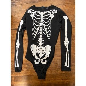 Forplay bad to the bone halloween skeleton costume